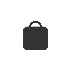 Shopping bag icon. Purchase symbol modern, simple, vector, icon for website design, mobile app, ui. Vector Illustration