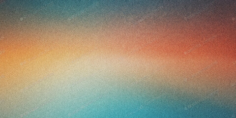 Colorful Gradient Background with Grainy Noise Texture. Modern and Futuristic Design with Smooth Fluid Shapes, Ideal for Posters with a Unique Visual Appeal.