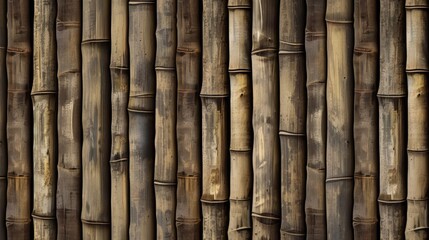 Bamboo patttern texure background illustration generated by ai