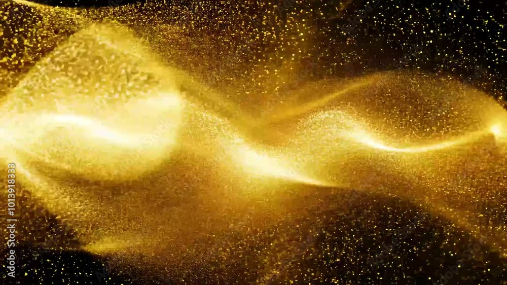 Wall mural dynamic background features fastmoving particles symbolizing energy motion abstract footage presents