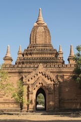 Fototapeta premium Pagoda, Bagan, Myanmar, Asia