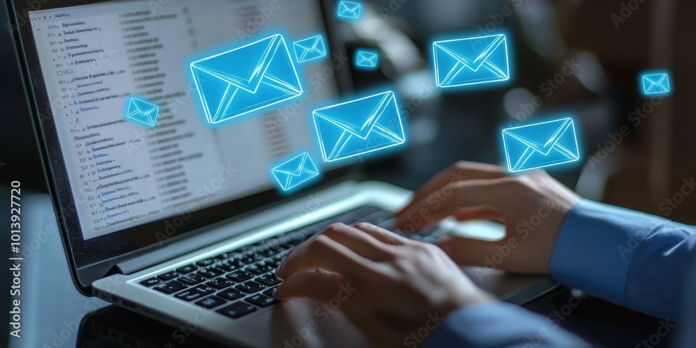 Leinwandbilder phishing awareness: depict a training session where employees learn to identify phishing emails, wit