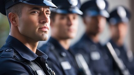 Police Officer in Uniform