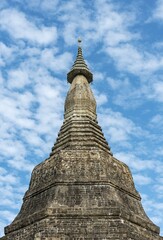 Fototapeta premium Ratana Man Aung Zedidaw Pagoda, Mrauk U, Burma, Myanmar, Asia