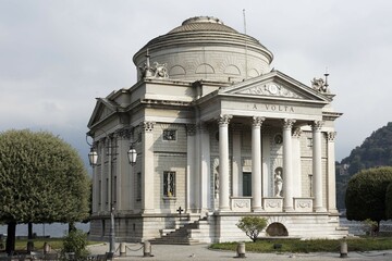 Volta Museum, Tempio Voltiano, Como, Lombardy, Italy, Europe