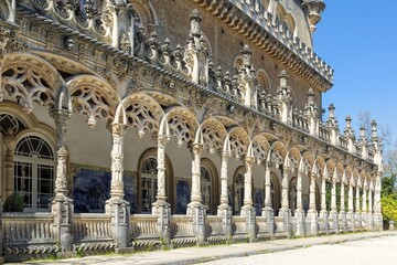 Neoromantic Palácio Hotel do Buçaco, Bussaco National Forest, Mealhada, Beira Litoral, Portugal,...