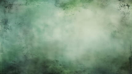 Green painting background. Closeup of abstract rough green art painting texture
