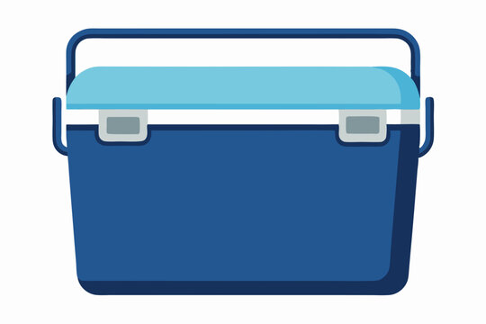Esky Cooler  vector illustration on a white background 