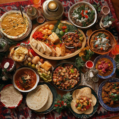 Mexican Thanksgiving Table