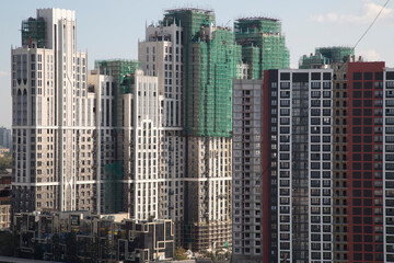 Obraz premium Moscow,Ostankino district.