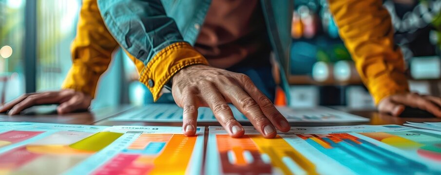 Marketing and sales strategies with dynamic interactions, professional and creative, Urban, Cool tones, Photograph, Business growth