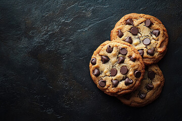 Chocolate chip cookies. 