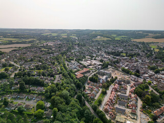 Alton serial view drone shot Uk