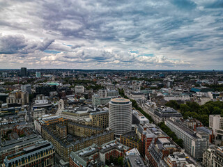 Obraz premium Strand underpass Holman London aerial shot Uk