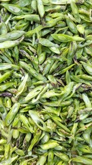 green beans on the market