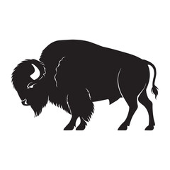 bison silhouette