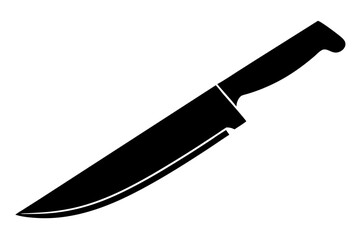 Knife Silhouette vector illustration