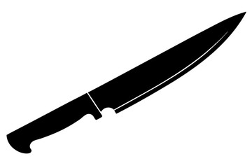 Knife Silhouette vector illustration