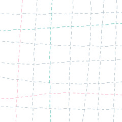 Vector hand drawn cute checkered pattern. Doodle Plaid geometrical simple texture. Crossing lines. Abstract cute delicate pattern ideal for fabric, textile, wallpaper