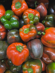  Pimentón of paprika in closeup