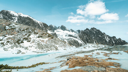 Tatry wysokie wczesną wiosną