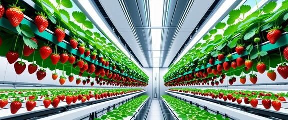 Smart vertical farm with AI and robots