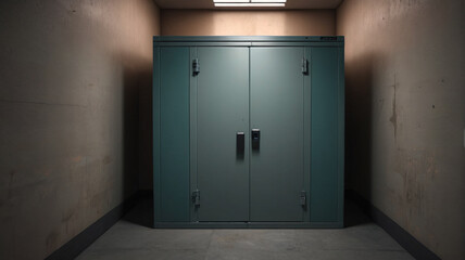 Within the solitary confinement unit, prisoners endure isolation and solitude, their days spent in darkness as they grapple with the psychological toll of confinement, Generative AI