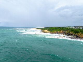 Fototapeta premium North Coast of Australia, New South Wales, Hallidays Pont