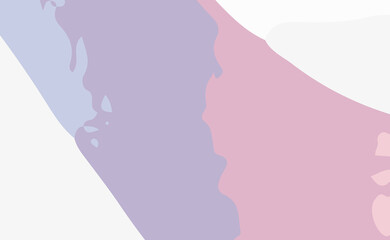 Abstract hand drawn background with Untidy Shapes