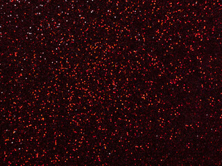 Macro dust of metallic pigment sparkling