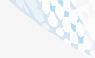 Abstract hand drawn background with Untidy Shapes