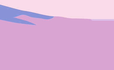 Abstract hand drawn background design with Untidy Shapes