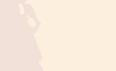 Abstract hand drawn background with Untidy Shapes