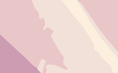 Abstract hand drawn background with Untidy Shapes