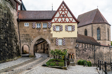 Bamberger Tor in der Altstadt von Kronach