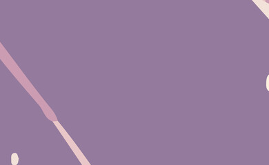 Abstract hand drawn background with Untidy Shapes