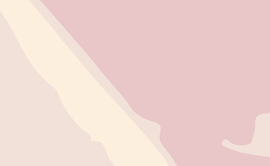 Abstract hand drawn background with Untidy Shapes