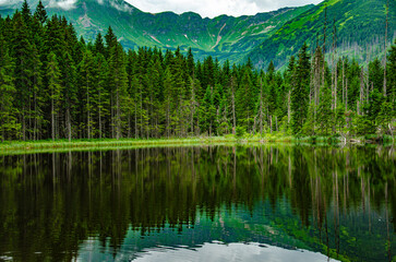 lake in the mountains