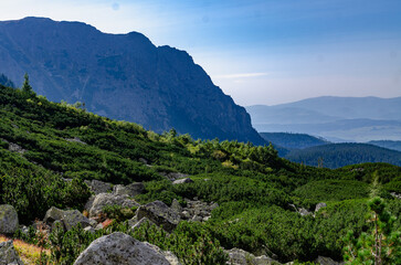 Obraz premium mountain landscape with mountains