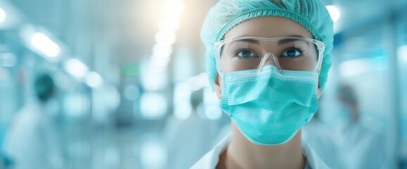 Healthcare Professional in Protective Gear The Importance of Safety in Medical Environments