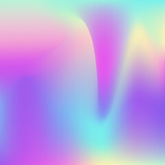 Pearlescent Gradient. Chrome Cover. Hipster Fluid. Retro Surface. Violet Soft Texture. Iridescent Texture. Blur Spectrum Illustration. Holographic Background. Purple Pearlescent Gradient