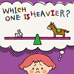 Worksheets - Which one is heavier 06