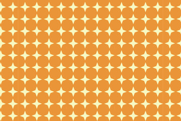 Orange abstract geometric background. Dynamic shapes composition. Eps10 vector