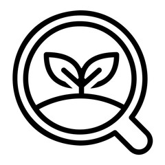 biotechnology line icon