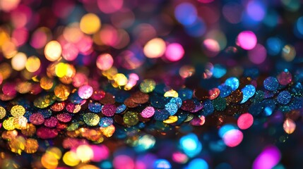 Sequins fashion: A background texture of multi-colored sequins reflecting sunlight, creating a bright, dynamic effect