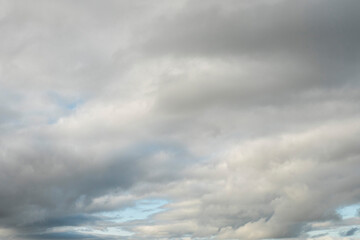 Obraz premium Dramatic cloudy sky. Nature background for design and sky replacement. Heaven concept.
