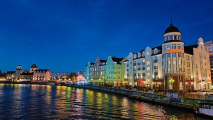 Obraz premium city at night