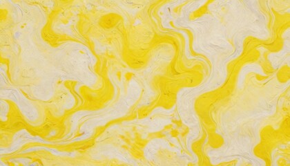 Fototapeta premium Bright yellow and soft cream with reflective lacobel elements evoke the sunshine of summer festivals and joyful gatherings, Generative AI