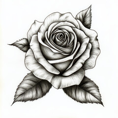 flower, nature, floral, vector, rose, flowers, spring, tulip, plant, leaf, blossom, summer, illustration, drawing, design, poppy, beauty, pattern, decoration, bud, art, sketch, color, red, card