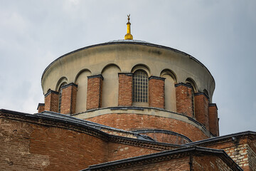 Three-Nave Basilica Holy Peace (Hagia Irene) located in the outer courtyard of Topkapi Palace is...